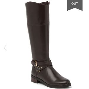 Leather Wide Calf Knee High Boot - Bandolino